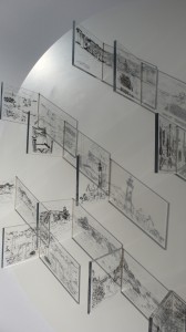  «Tondo des Petits Riens Atlantiques».- Sérigraphies sur plexiglas