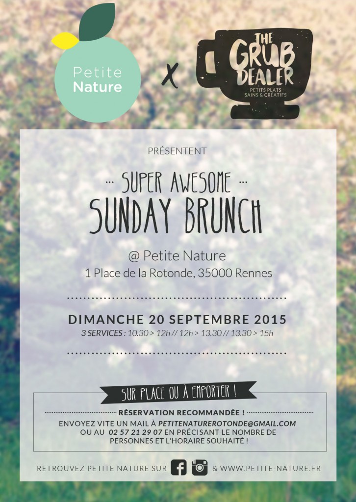 Brunch petite nature